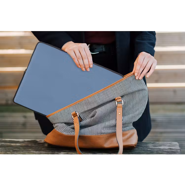 Denim - Breeze - Blauw laptophoes neopreen klein 279 -tas