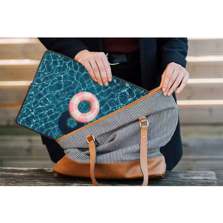 Drijvend - Zwemband - Water laptophoes neopreen klein -tas