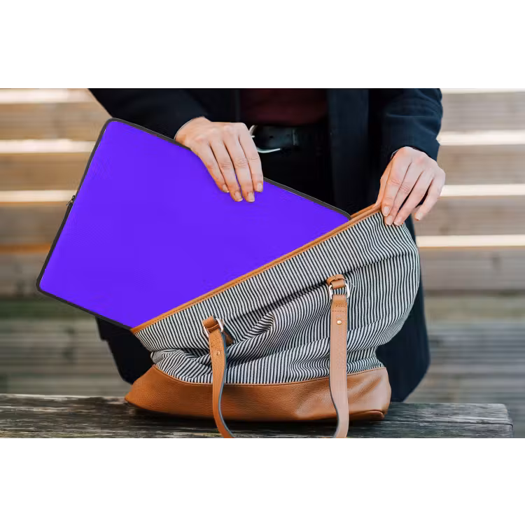 Electric - Indigo - Paars laptophoes neopreen klein 279 -tas