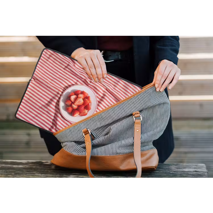 Eten - Aardbeien - Fruit - Zomer - Rood laptophoes neopreen klein -tas