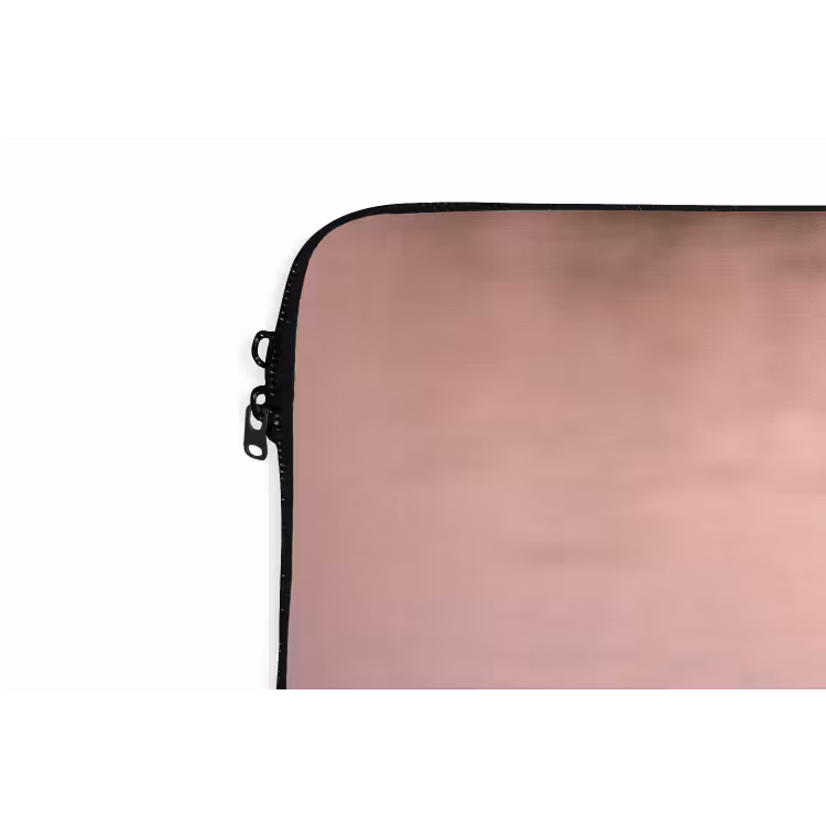 Flamingo - Water - Roze laptophoes neopreen klein -detail