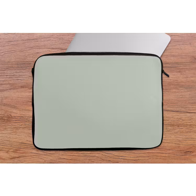 Frosted - Mint - Groen laptophoes neopreen klein 279 -tafel