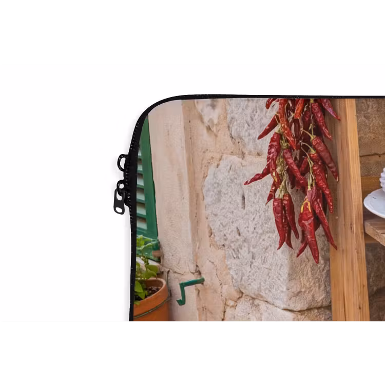 Laptophoes Fruit - Markt - Vers - Fruit - Markt - Vers laptophoes neopreen klein