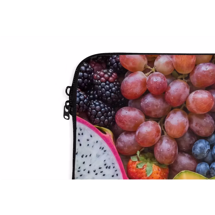 Fruit - Vers - Variatie - Eten - Kleurrijk laptophoes neopreen klein -detail