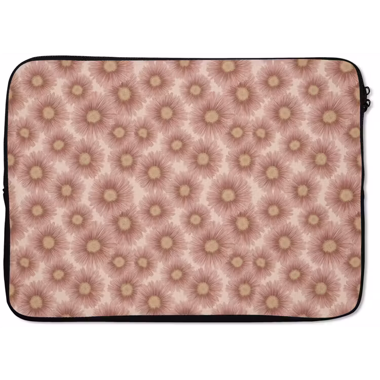 Gerbera - Bloemen - Roze laptophoes neopreen klein 279 -zkaufland3dotto