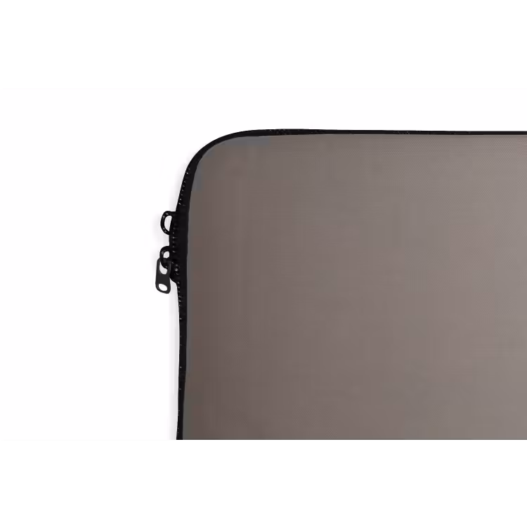 Gestapelde - Stenen - Grijs laptophoes neopreen klein -detail