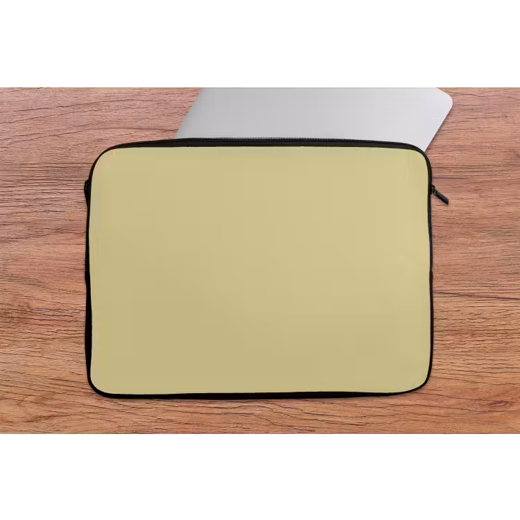 Golden - Clover - Geel laptophoes neopreen klein 279 -tafel