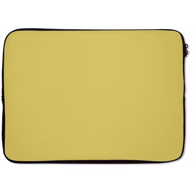 Golden - Ochre - Geel laptophoes neopreen klein 279 -zkaufland3dotto
