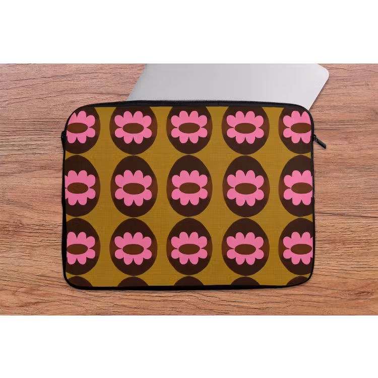 Grafisch - Patroon - Kleurrijk laptophoes neopreen klein 279 -tafel