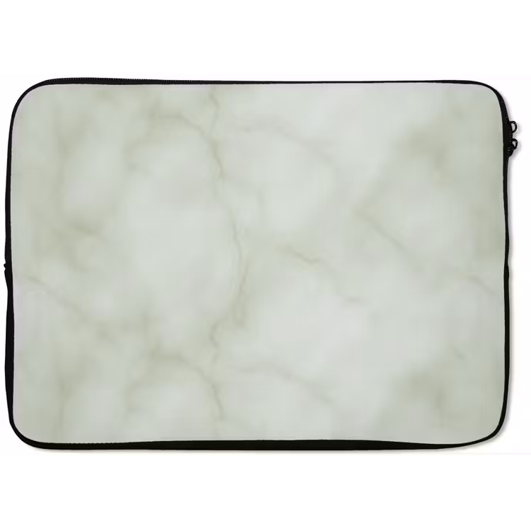 Groen - Marmer - Aders laptophoes neopreen klein 279 -zkaufland3dotto