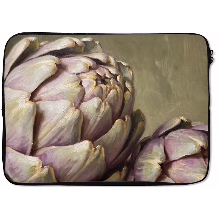 Laptophoes Groente - Stilleven - Schilderij - Groente - Stilleven - Schilderij laptophoes neopreen klein