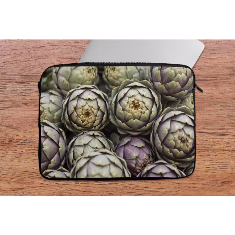 Laptophoes Groenten - Vers - Eten - Groenten - Vers - Eten laptophoes neopreen klein