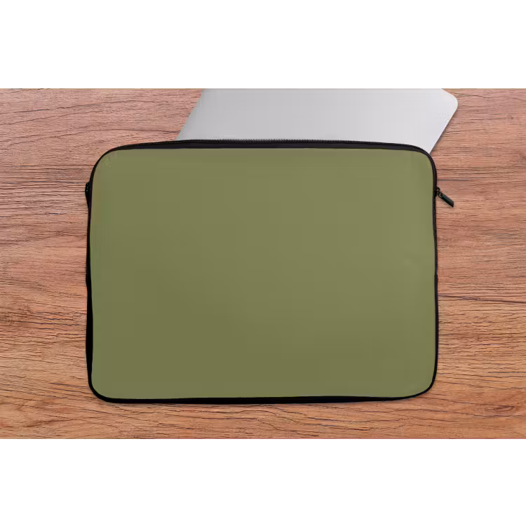 Herbal - Matcha - Groen laptophoes neopreen klein 279 -tafel