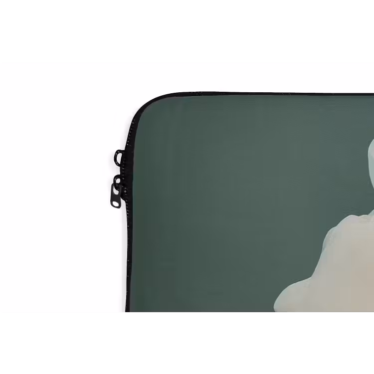 Hoed - Vrouw - Beige laptophoes neopreen klein -detail