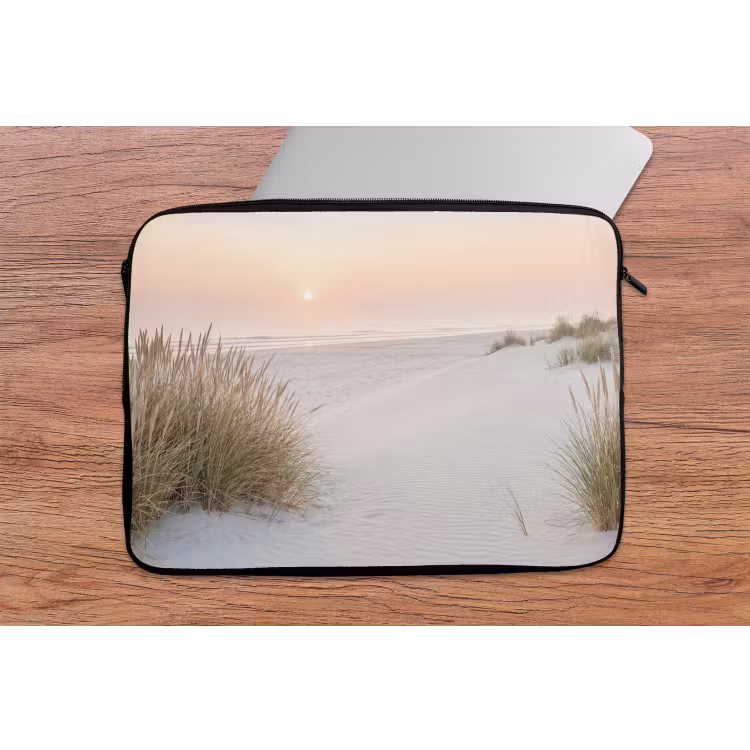 Horizon - Duinlandschap - Zand laptophoes neopreen klein -tafel