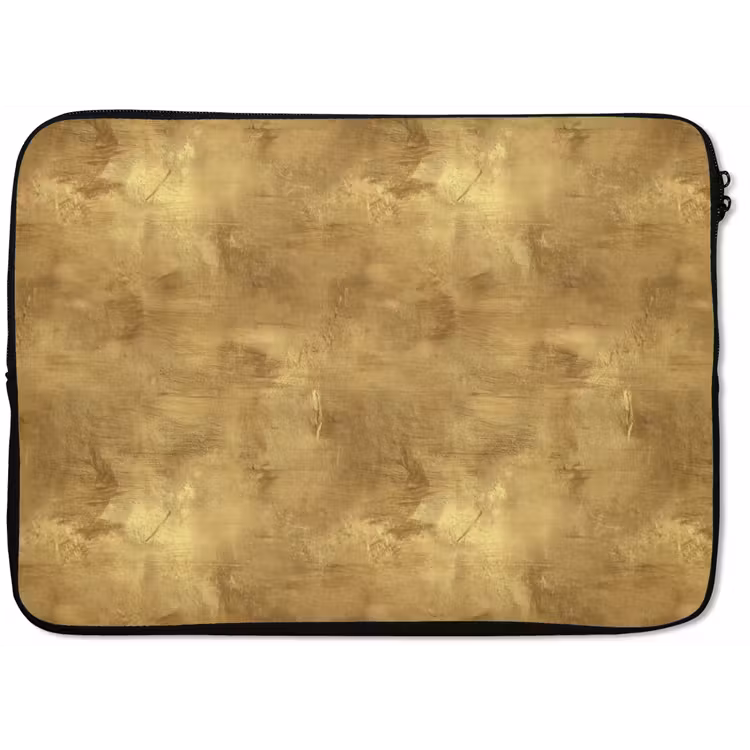 Industrieel - Textuur - Goud laptophoes neopreen klein 279 -zkaufland3dotto