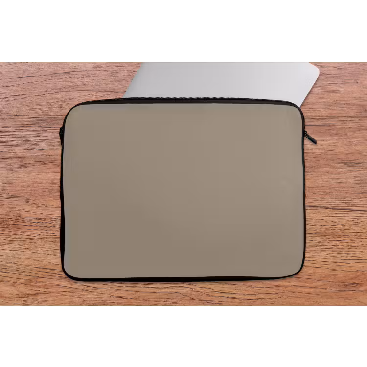 Interieur - Kleuren - Beige laptophoes neopreen klein 279 -tafel