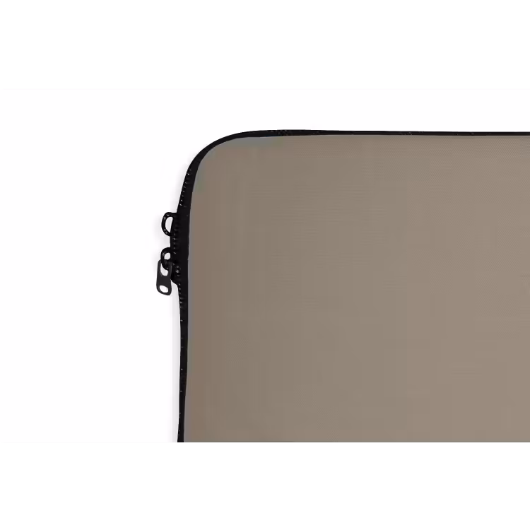 Interieur - Kleuren - Beige laptophoes neopreen klein 279 -detail