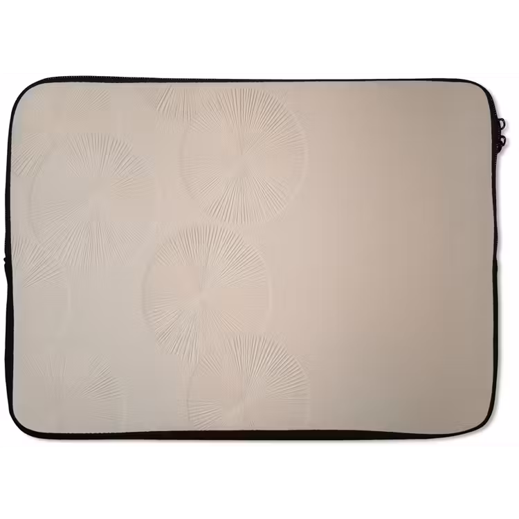 Japandi - Beige - Modern laptophoes neopreen klein -zkaufland3dotto