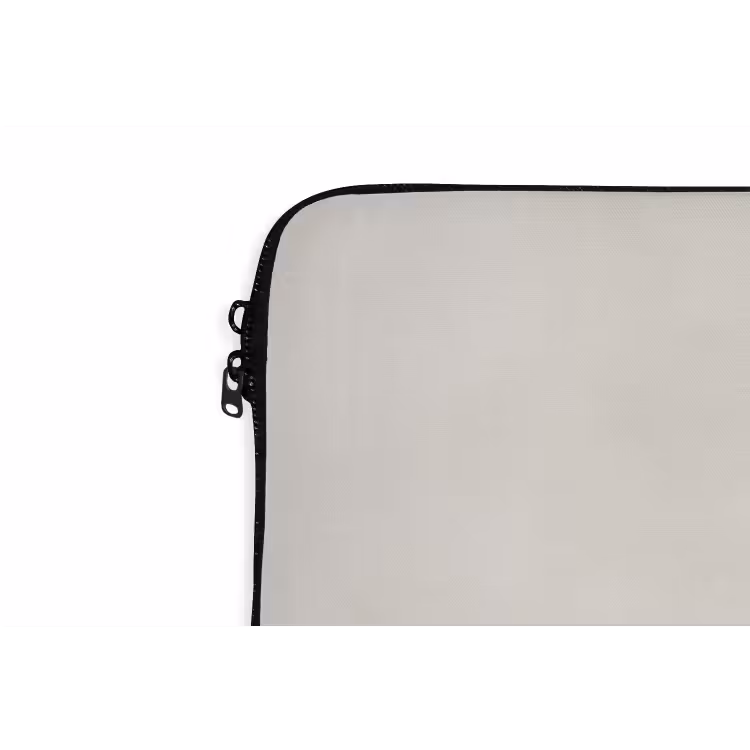 Japandi - Groen - Abstract - Modern laptophoes neopreen klein -detail