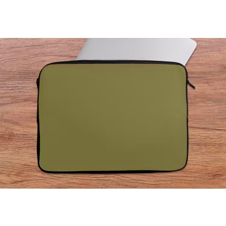 Juniper - Groen - Organisch laptophoes neopreen klein 279 -tafel