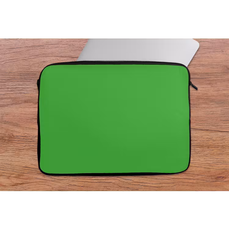 Kelly - Green - Groen laptophoes neopreen klein 279 -tafel