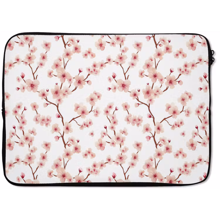 Kersenbloesem - Takken - Roze laptophoes neopreen klein 279 -zkaufland3dotto