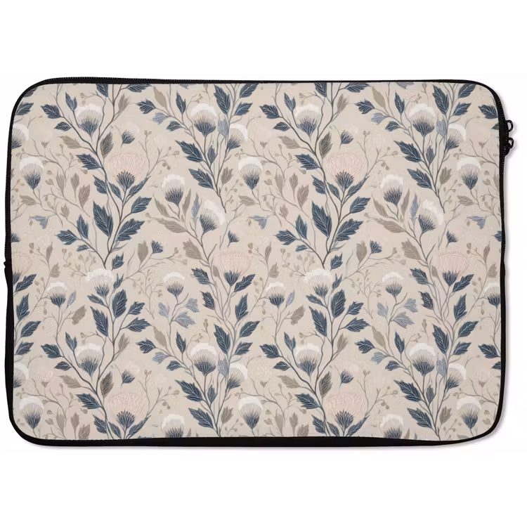 Klassiek - Botanisch - Kleurrijk laptophoes neopreen klein 279 -zkaufland3dotto