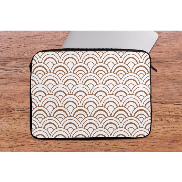 Klassiek - Motief - Terracotta laptophoes neopreen klein 279 -tafel