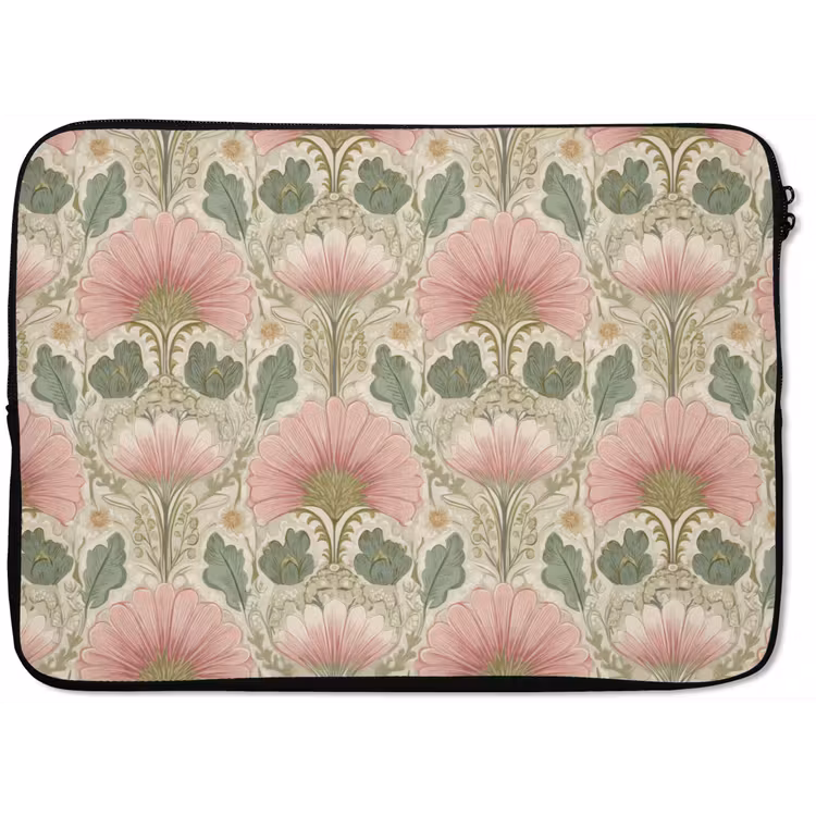 Klassiek - Patroon - Roze laptophoes neopreen klein 279 -zkaufland3dotto