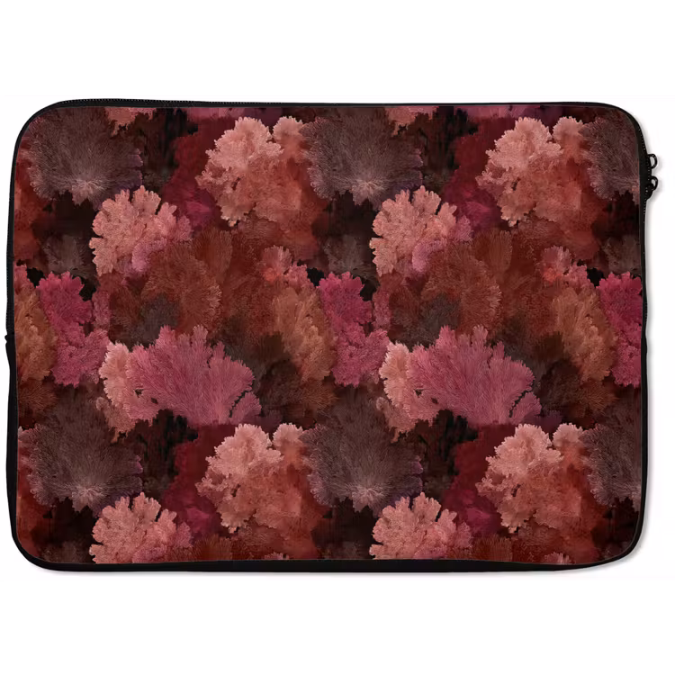 Koraal - Textuur - Kleurrijk laptophoes neopreen klein 279 -zkaufland3dotto
