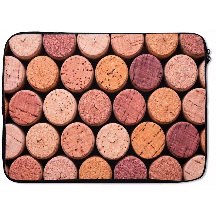 Kurk - Patroon - Abstract - Modern - Rood laptophoes neopreen klein -zkaufland3dotto