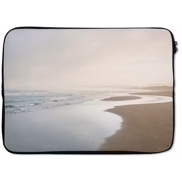 Kustlijn - Strand - Oceaan laptophoes neopreen klein -zkaufland3dotto