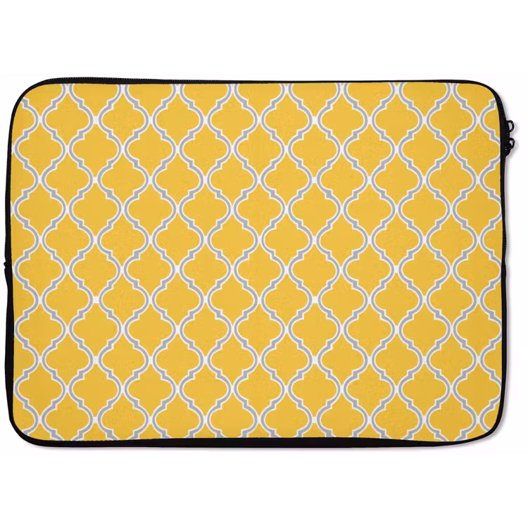 Lantaarn - Arabesk - Elegant - Geel laptophoes neopreen klein 279 -zkaufland3dotto