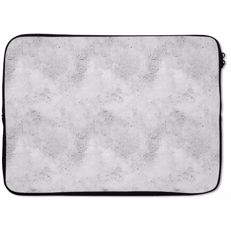 Lichtgrijs - Ruw - Subtiel laptophoes neopreen klein 279 -zkaufland3dotto