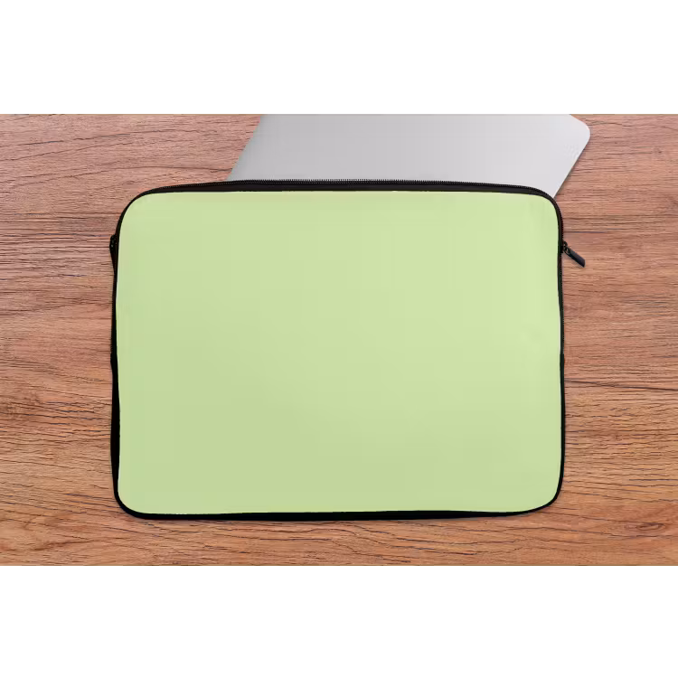 Light - Lime - Groen laptophoes neopreen klein 279 -tafel