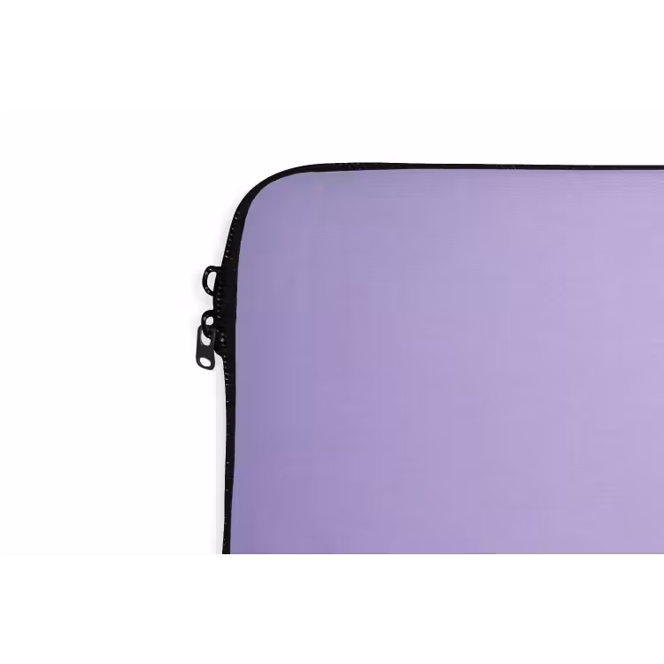 Maandag - Mok - Koffie - Paars laptophoes neopreen klein -detail