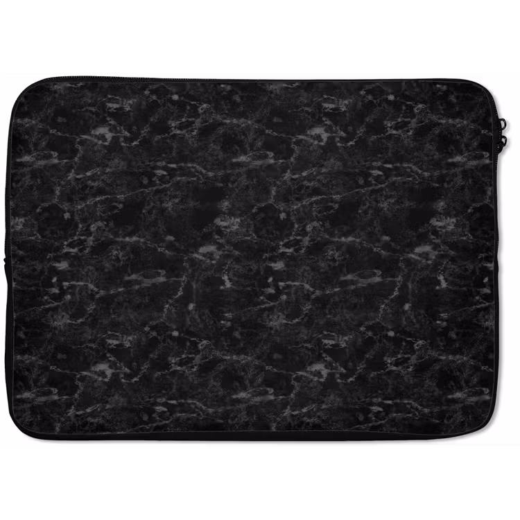 Marmer - Aders - Zwart laptophoes neopreen klein 279 -zkaufland3dotto