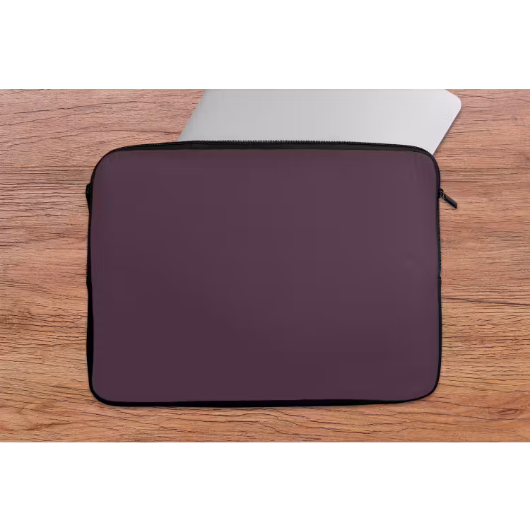 Midnight - Plum - Paars laptophoes neopreen klein 279 -tafel