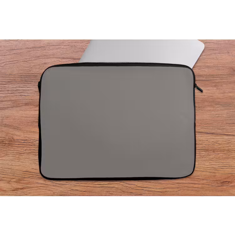 Mineral - Grey - Grijs laptophoes neopreen klein 279 -tafel