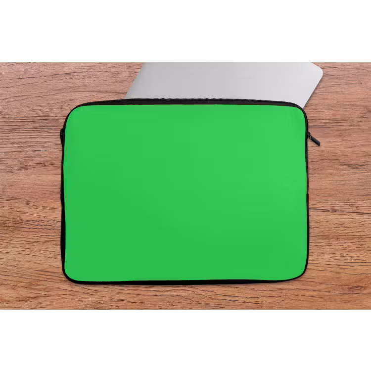 Mint - Green - Groen laptophoes neopreen klein 279 -tafel