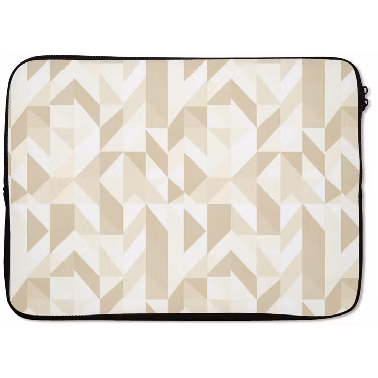 Modern - Abstract - Beige laptophoes neopreen klein 279 -zkaufland3dotto