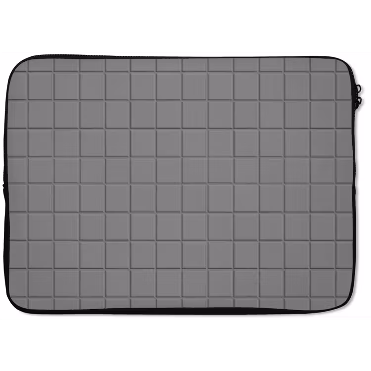 Modern - Patroon - Grijs laptophoes neopreen klein 279 -zkaufland3dotto