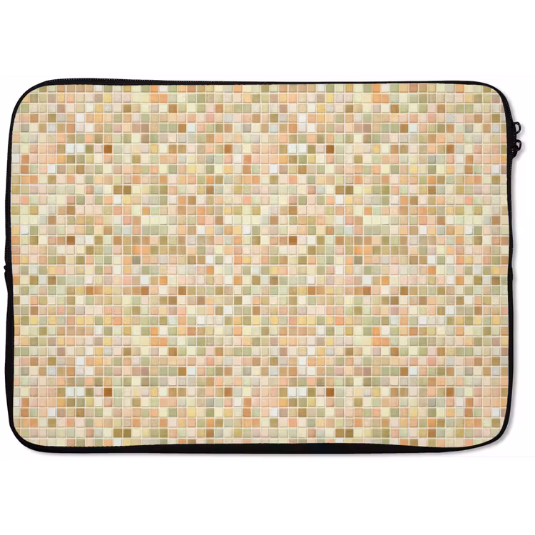 Mozaïek - Patroon - Terracotta laptophoes neopreen klein 279 -zkaufland3dotto
