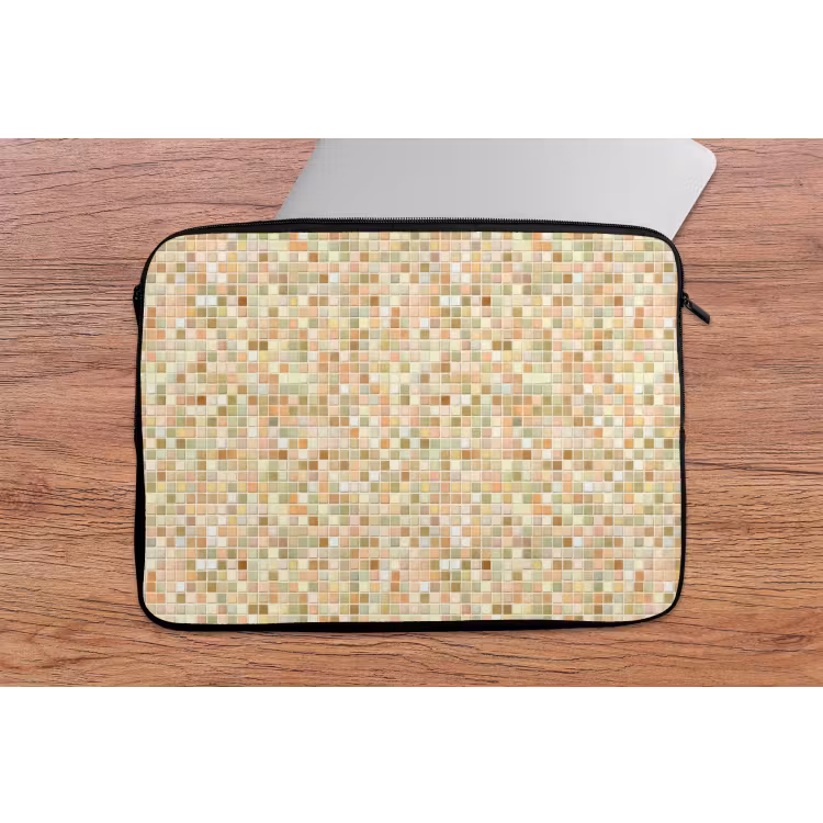 Mozaïek - Patroon - Terracotta laptophoes neopreen klein 279 -tafel