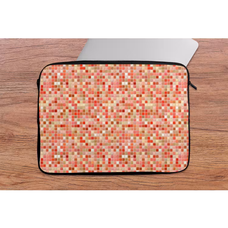 Mozaïek - Tegel - Patroon - Kleurrijk laptophoes neopreen klein 279 -tafel