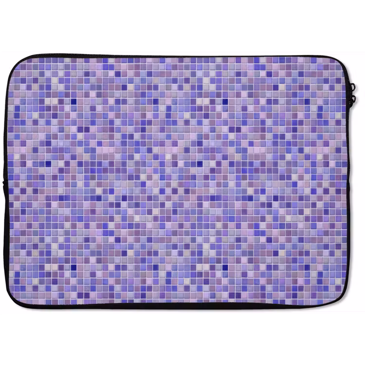 Mozaïek - Tegels - Lila - Amethist laptophoes neopreen klein 279 -zkaufland3dotto