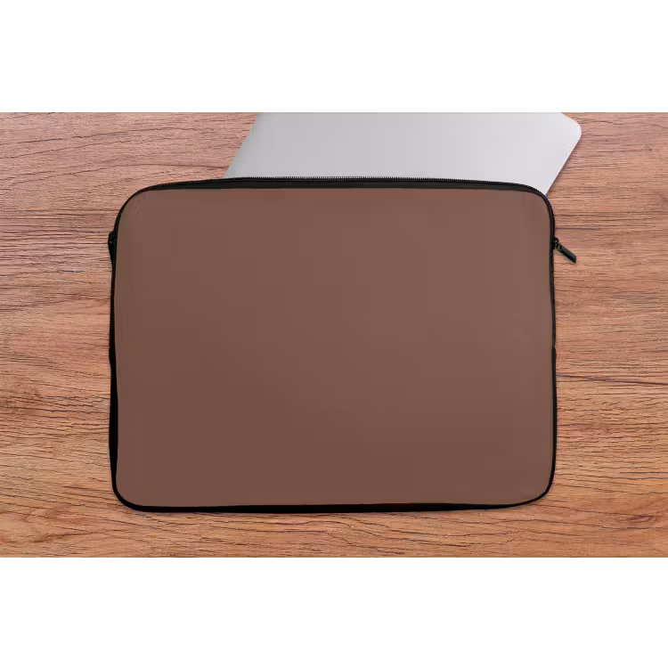Muted - Chestnut - Bruin laptophoes neopreen klein 279 -tafel