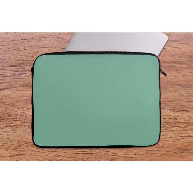 Ocean - Jade - Groen laptophoes neopreen klein 279 -tafel