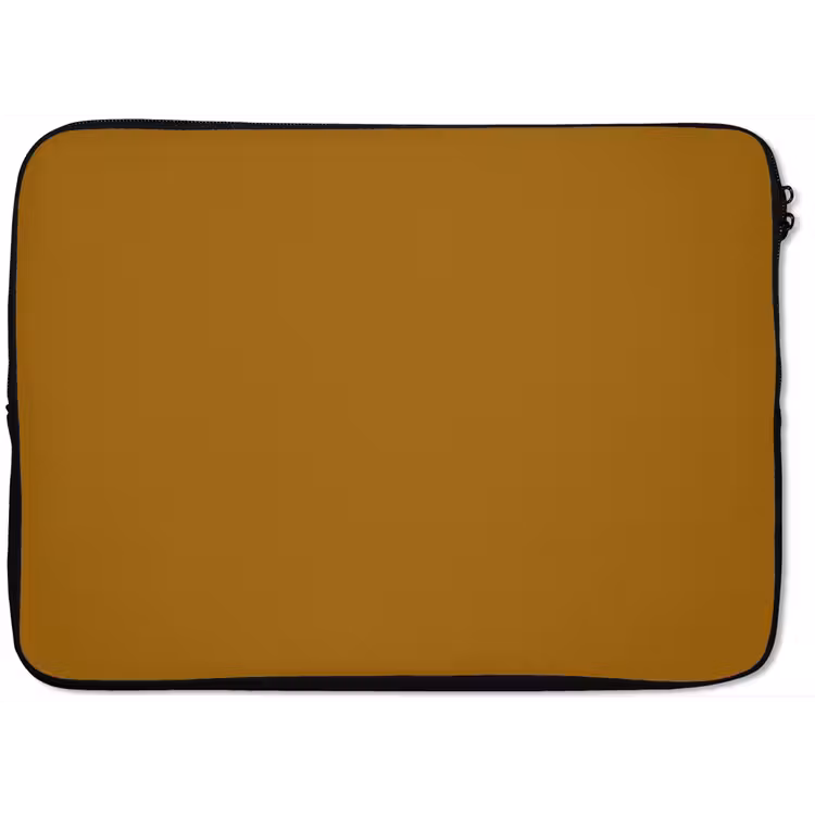 Ocre - Gold - Geel laptophoes neopreen klein 279 -zkaufland3dotto